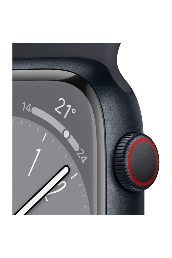Apple Watch S8 Cellular 41mm Midnight Mnhv3tu/a ( Tr Garantili) - Görsel 3