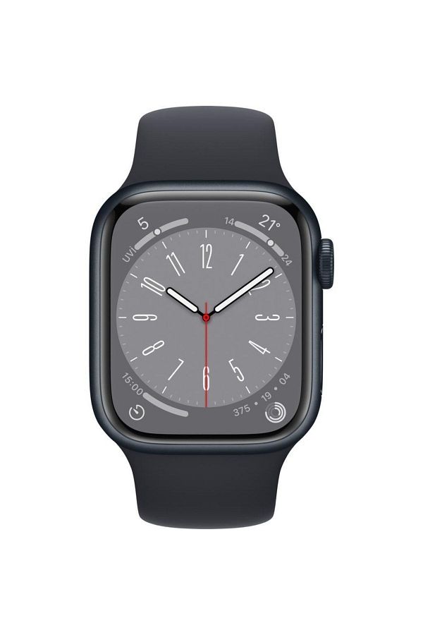 Apple Watch S8 Cellular 41mm Midnight Mnhv3tu/a ( Tr Garantili) - Görsel 2
