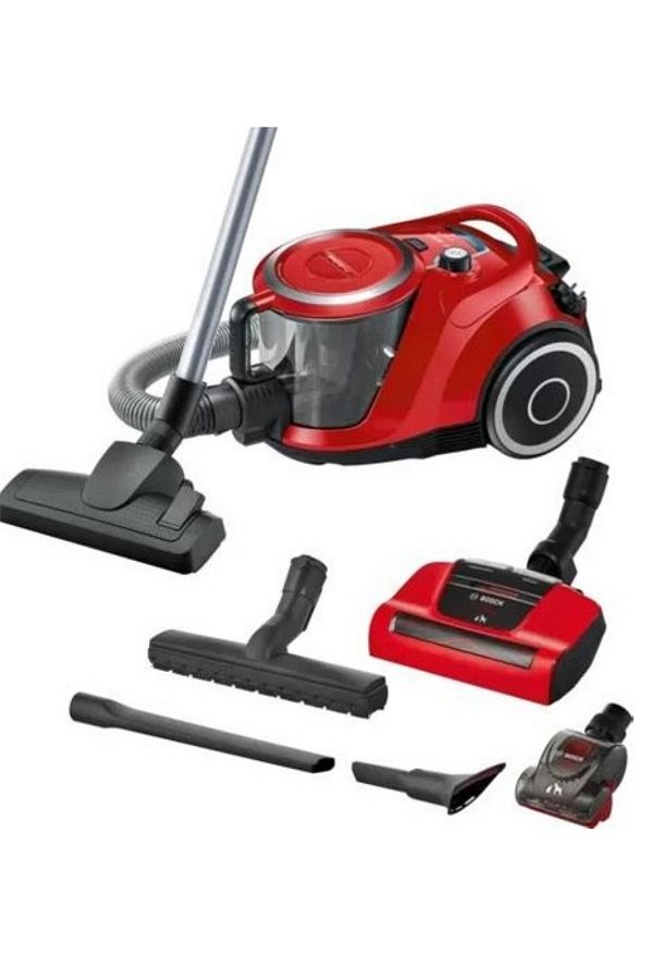 Bosch Toz Torbasız  Uyumlu Elektrik Süpürgesi Proanimal Kırmızı 750W (Evcil Hayvan Sahipleri İçin) - Görsel 3