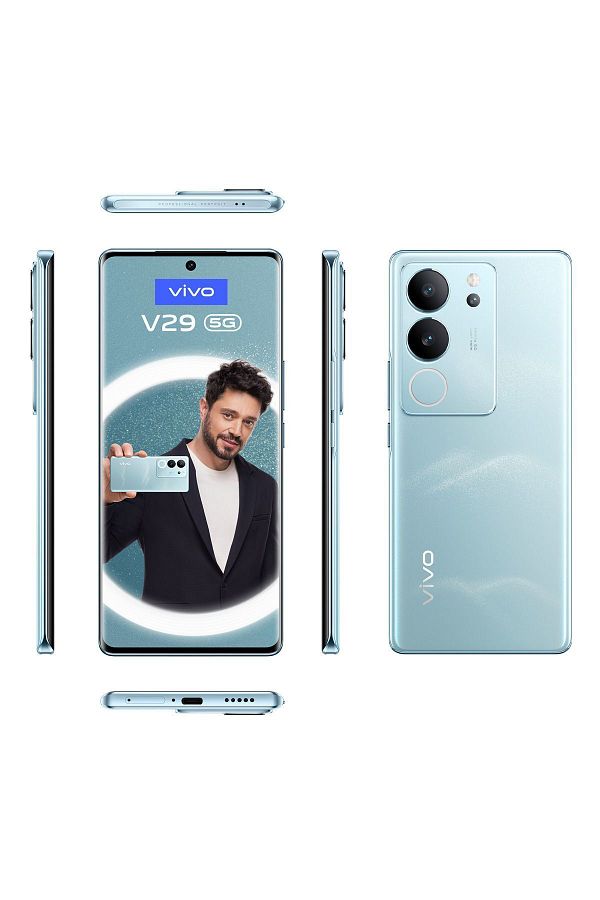 Vivo V29 5G 256 GB 8GB RAM Mavi Cep Telefonu (vivo Türkiye Garantili) - Görsel 6
