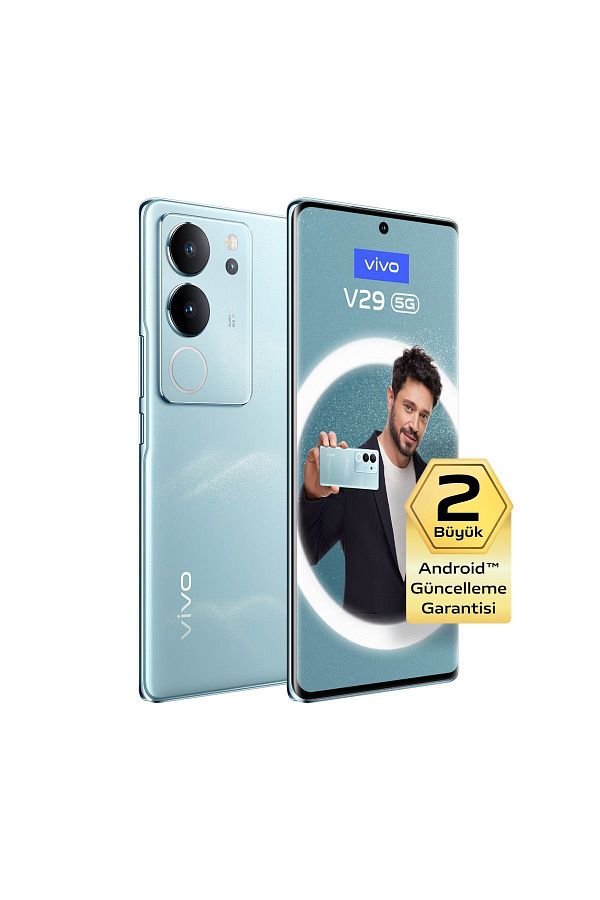 Vivo V29 5G 256 GB 8GB RAM Mavi Cep Telefonu (vivo Türkiye Garantili) - Görsel 3