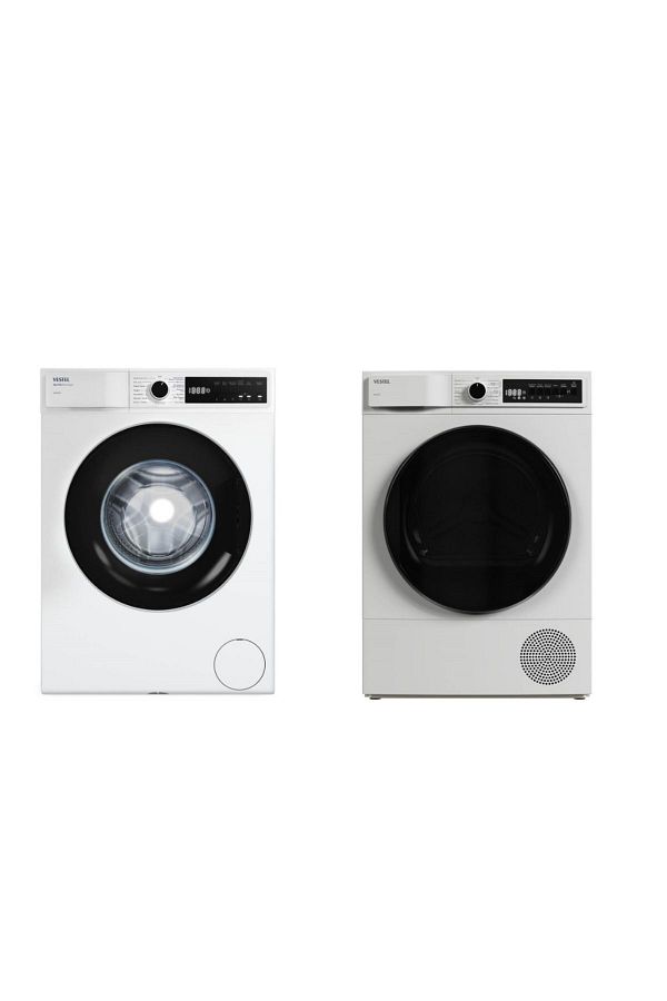 VESTEL ÇAMAŞIR MAKİNESİ VE KURUTMA MAKİNESİ SETİ CMI96301 + KM96201