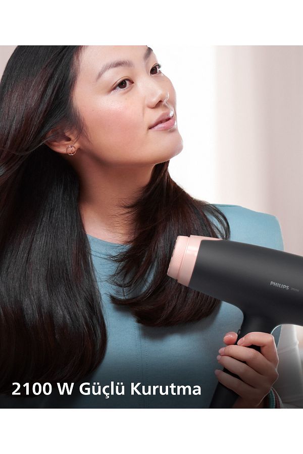Philips BHD350 Thermoprotect Saç Kurutma Makinesi - 2100W, Gelişmiş İyonik Bakım, - Görsel 3