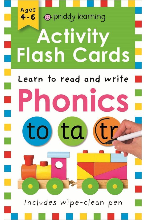 Wipe Clean Flashcards Phonics Moki