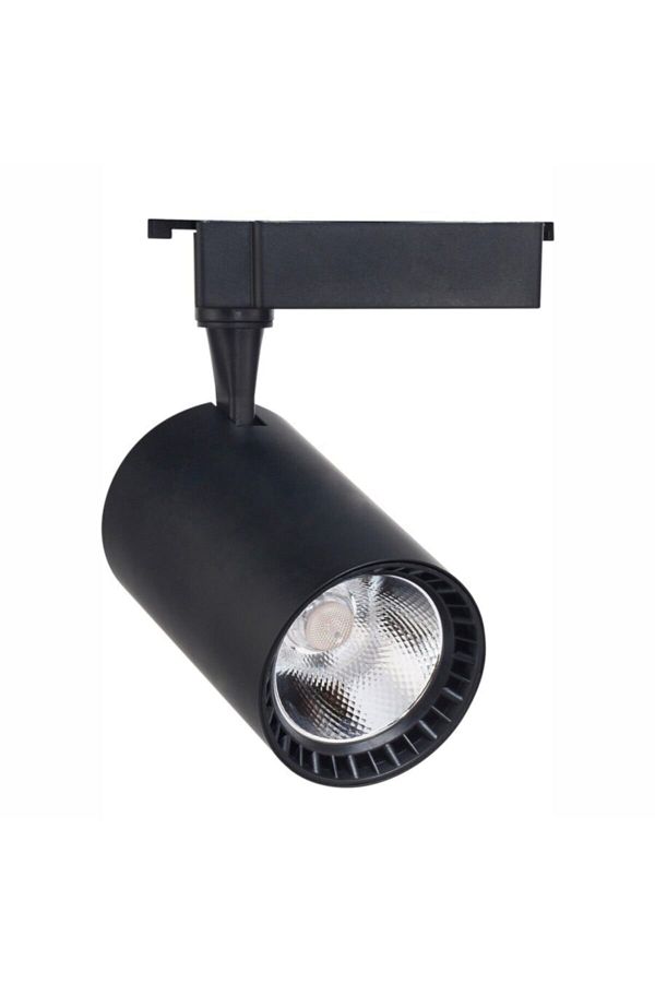 30w Led Ray Spot 6400k Beyaz Işık Siyah Kasa Basra-30