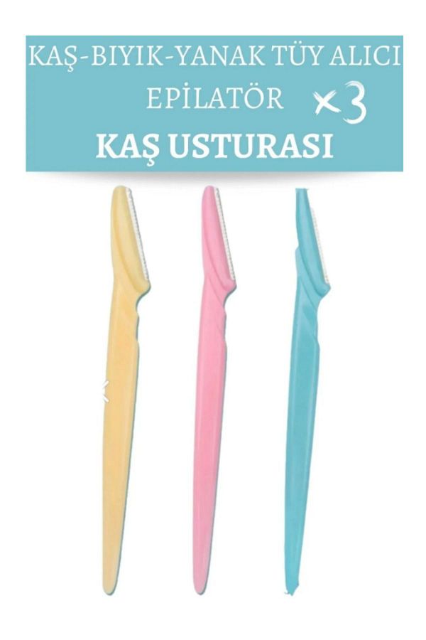 Philips 8000 Serisi Islak/Kuru Epilasyon Aleti Cihazı - Braun Mini Tüy Alma Makinesi - Kaş Usturası 3'lü Set - Görsel 6