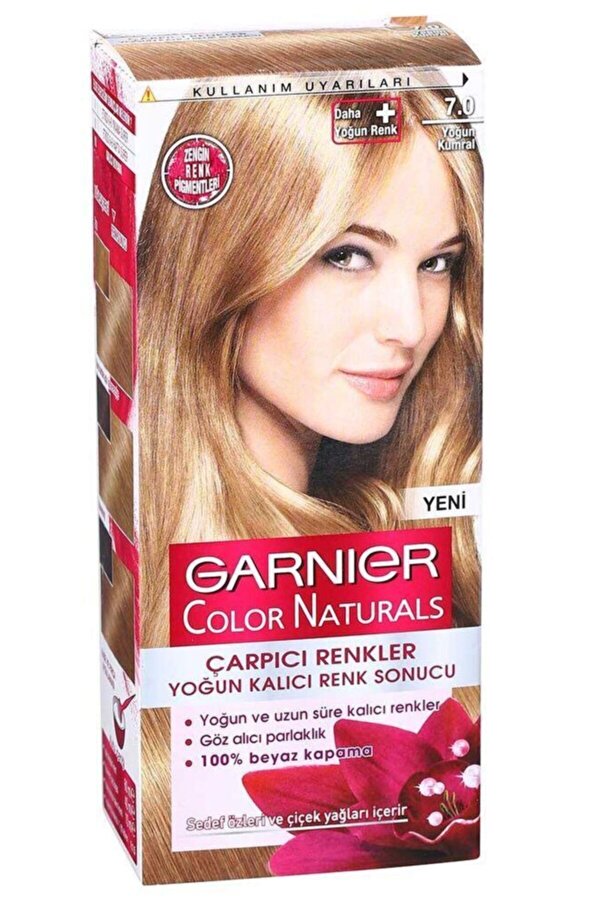 Çarpıcı Renkler 7 Yoğun Kumral Saç Boyası Madam10