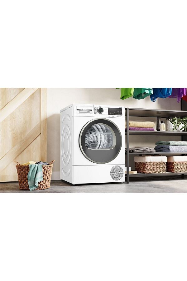 Bosch WQG244C1TR 9 Kg A++ Isı Pompalı Beyaz Kurutma Makinesi - Görsel 3