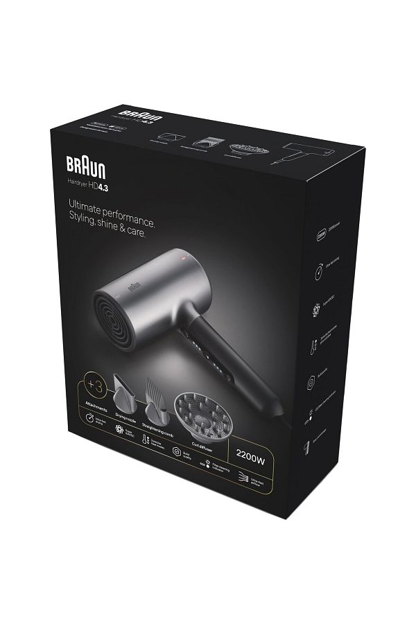 Braun BRHD435E HD4.3 Iontec Difüzörlü 2200 W Saç Kurutma Makinesi - Görsel 6