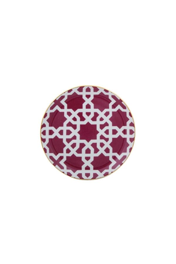 Morocco Ds5 Fuşya Düz Tabak 17 Cm