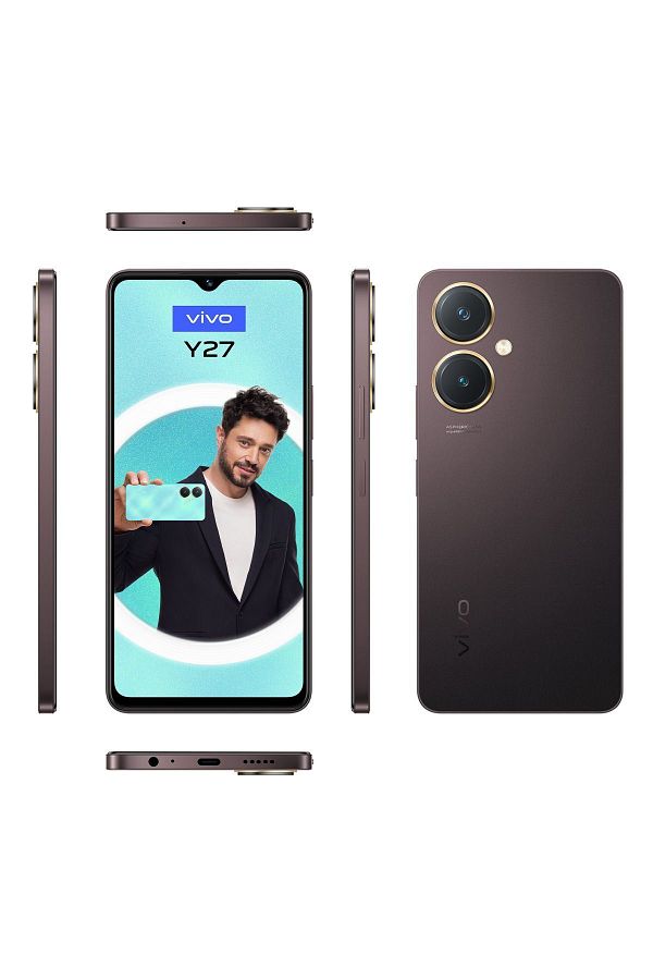 Vivo Y27 128 Gb 6 Gb Ram Koyu Bordo Cep Telefonu ( Türkiye Garantili) - Görsel 6