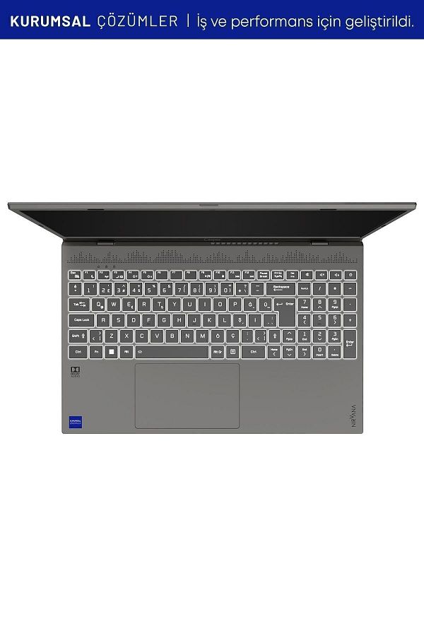 CASPER Nirvana C650.1255-DF00X-G-F Intel Core i7-1255U 32GB RAM 1TB NVMe SSD GEN4 Freedos Laptop 15.6" - Görsel 2