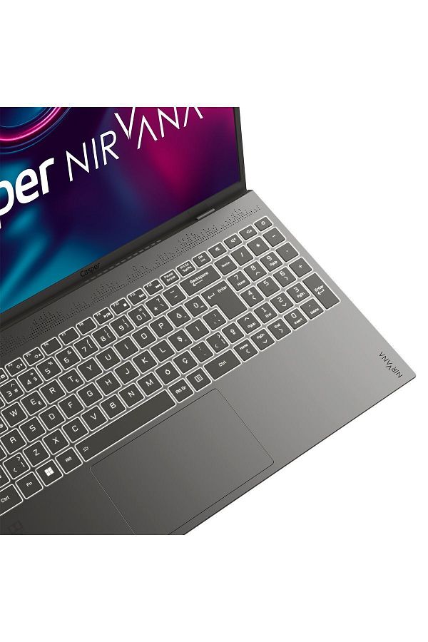 CASPER Nirvana C550.1255-BV00R-G-F Intel Core i7 1255U 16GB RAM 500 GB NVMe SSD Windows 11 Pro 15.6" Laptop - Görsel 4