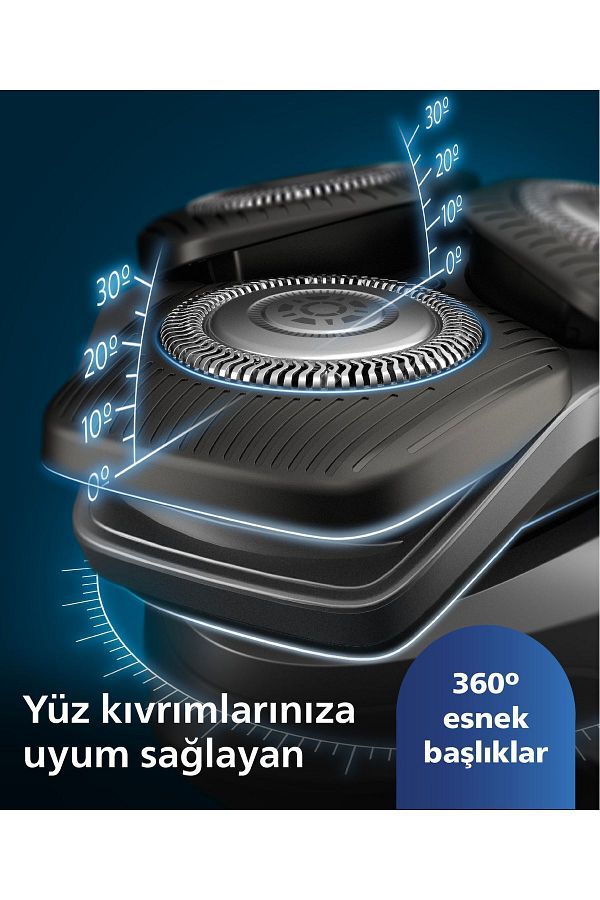 Philips 5000 Serisi Tıraş Makinesi S5887/10,sinekkaydı Tıraş,ıslak Ve Kuru Kullanım,hassas Düzeltici - Görsel 3
