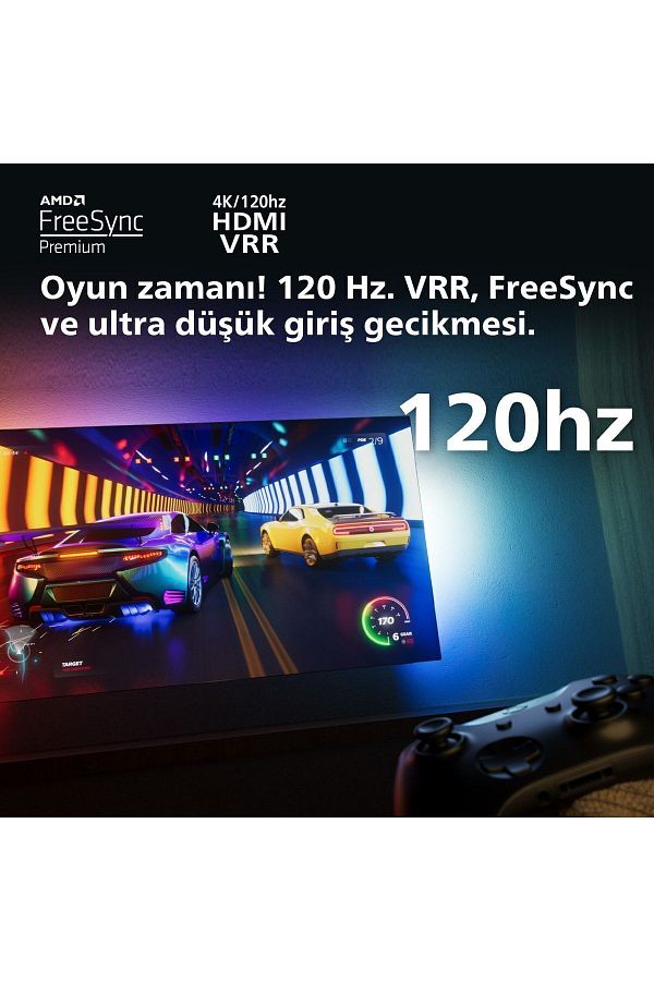 Philips 50PUS8808 50" 127 Ekran Uydu Alıcılı 4K Ultra HD Smart Ambilight LED TV - Görsel 7