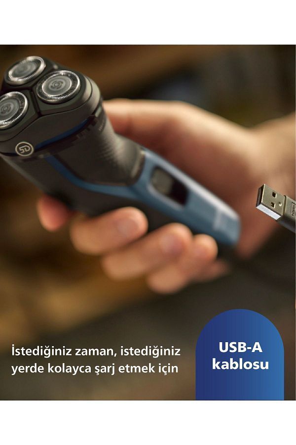 Philips 3000 Serisi Tıraş Makinesi S3144/00,sinekkaydı Tıraş,ıslak Ve Kuru Kullanım,hassas Düzeltici - Görsel 8