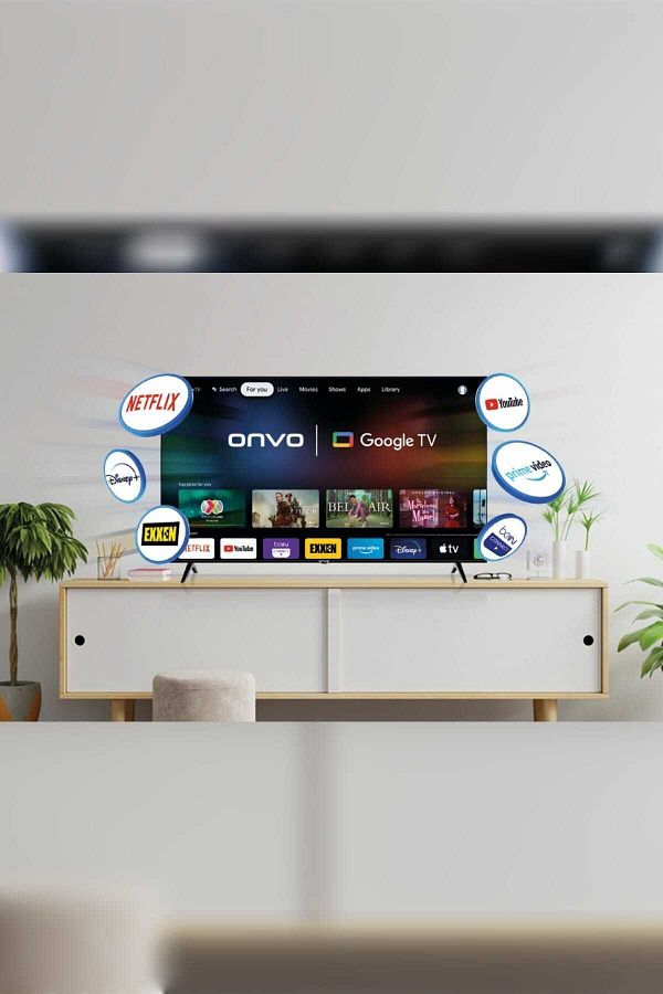ONVO OV32F750 32'' FRAMELESS HD READY GOOGLE TV