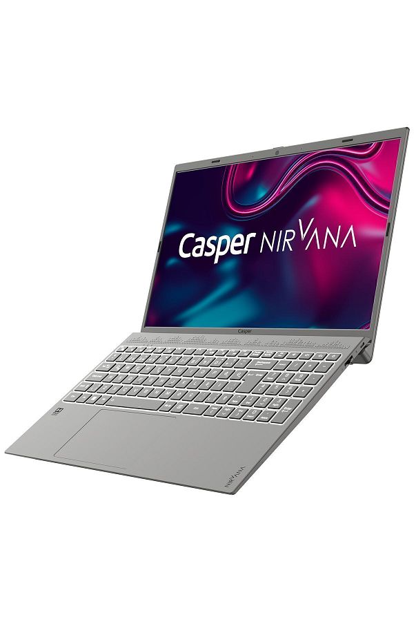 CASPER Nirvana C550.1255-DF00R-G-F Intel Core i7 1255U 32GB RAM 1 TB NVMe SSD W11P 15.6" Laptop - Görsel 3