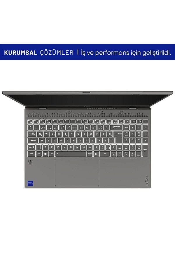 CASPER Nirvana C650.1255-EX00X-G-F Intel Core i7-1255U 64GB RAM 2TB NVMe SSD Freedos Laptop 15.6" - Görsel 2