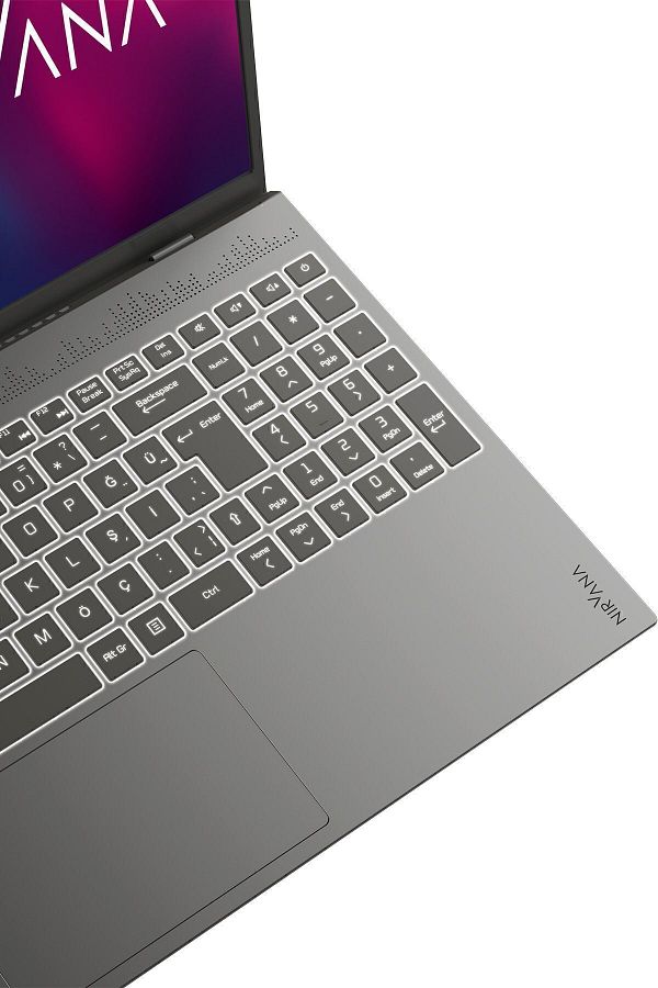CASPER Nirvana C550.1255-DX00X-G-F Intel Core i7-1255U 32GB RAM 2TB NVMe SSD GEN4 Freedos Laptop 15.6" - Görsel 3