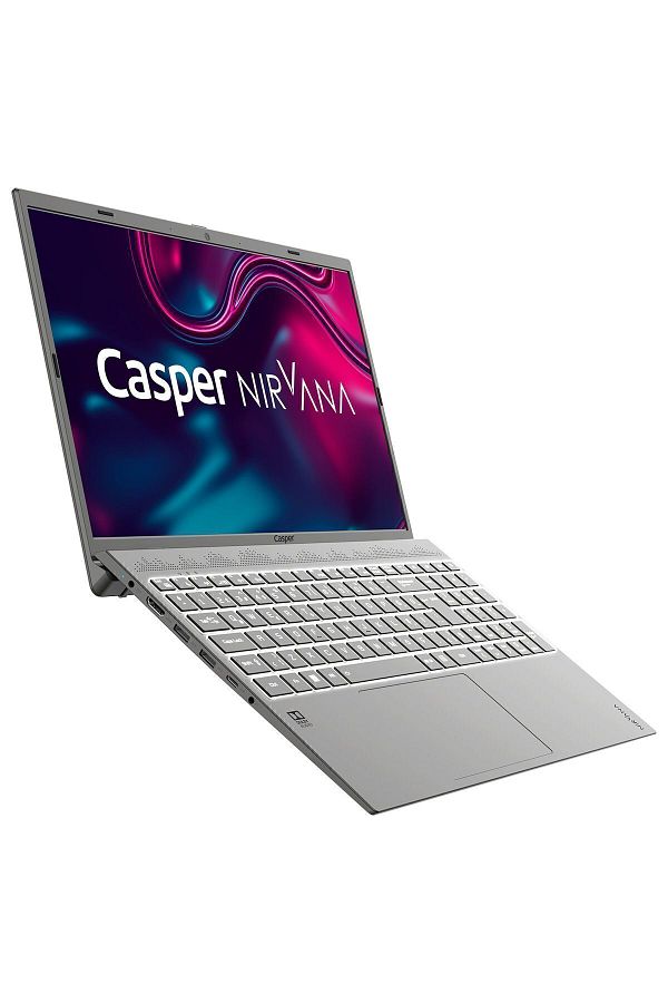 CASPER Nirvana C550.1255-8V00X-G-F Intel Core i7-1255U 8GB RAM 500GB NVMe SSD GEN4 Freedos Laptop 15.6" - Görsel 4