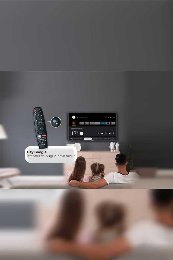 ONVO OV32F750 32'' FRAMELESS HD READY GOOGLE TV - Görsel 2