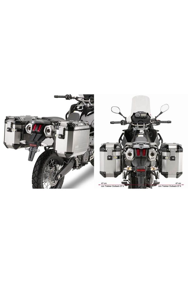Pl1111cam Honda Nc 700 X-s - Nc 750 X-s - Nc 750 X-s Dct (12-15) Yan Çanta Taşıyıcı
