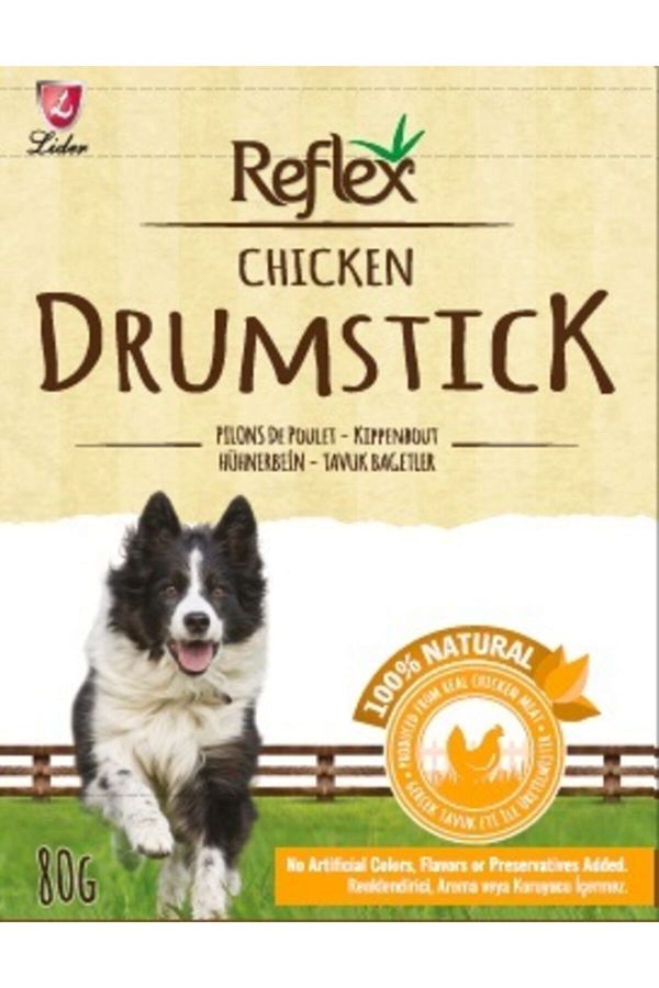 Dog Tavuklu Bagetler Ödül - Chicken Drumsticks 80 Gr Patitalya Petshop