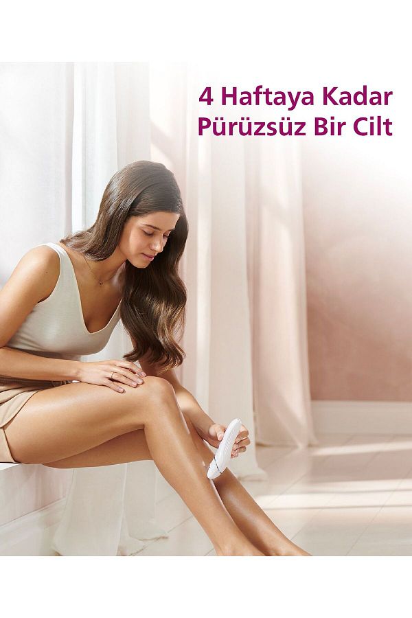Philips BRE700/05 Epilatör (Yüz+Koltuk altı+Bikini Bölgesi+Bacak)Islak-Kuru,Işıklı,Kablosuz - Görsel 2
