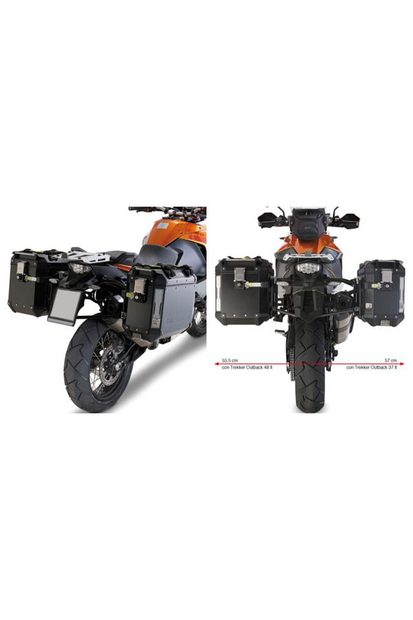 Pl7705cam Ktm 1050 / 1290 / 1190 Yan Çanta Demiri Uyumlu