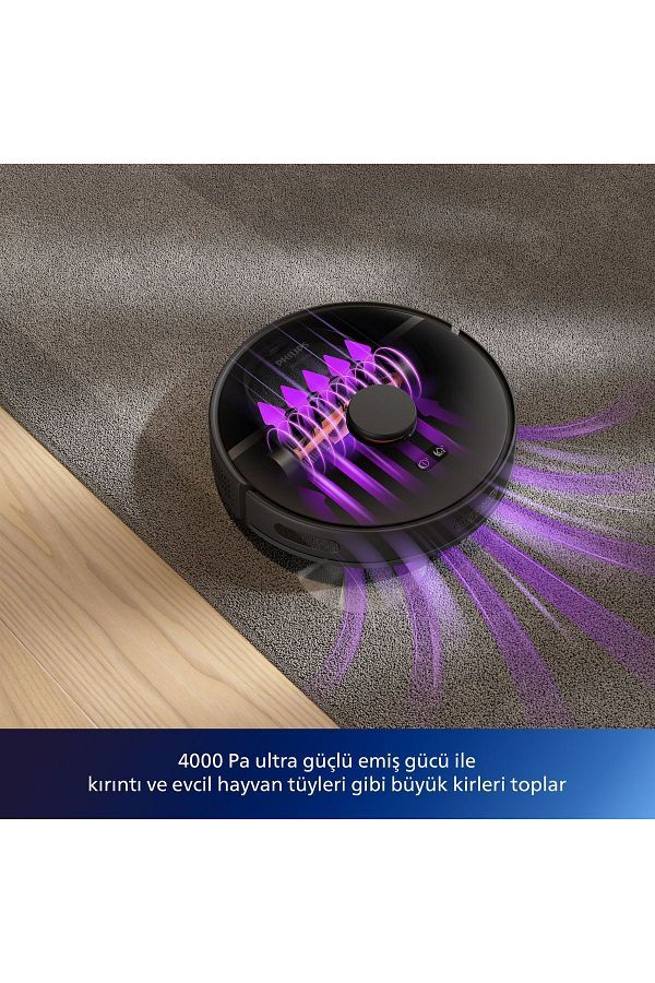 Philips Homerun 3000 Serisi Aqua Islak Ve Kuru Robot Süpürge (4 ADET XV1430/00 MOP) - Görsel 4