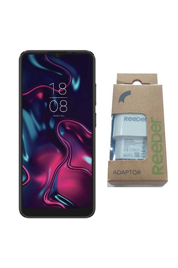 Reeder S23 Pro Max 256 GB Siyah  Şarj Adaptörü Hediyeli (Türkiye Garantili)