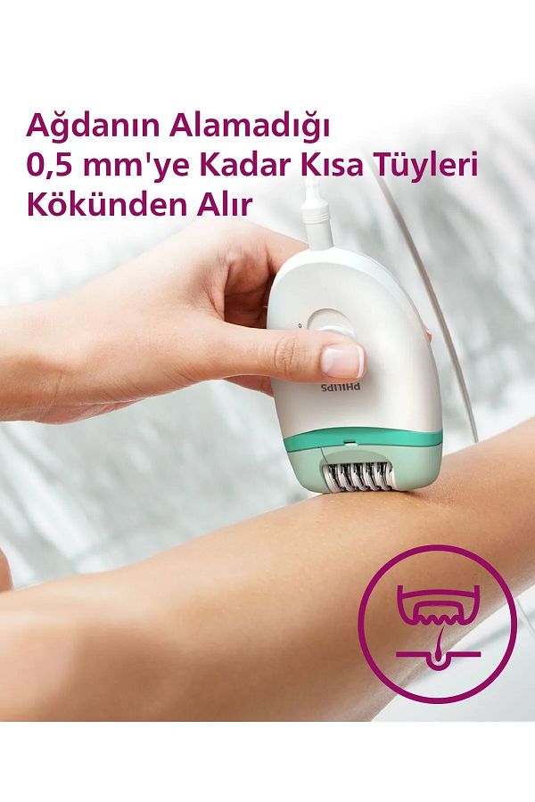 Philips Phililps Essential Kablolu Epilatör Bre245/05 - Görsel 2