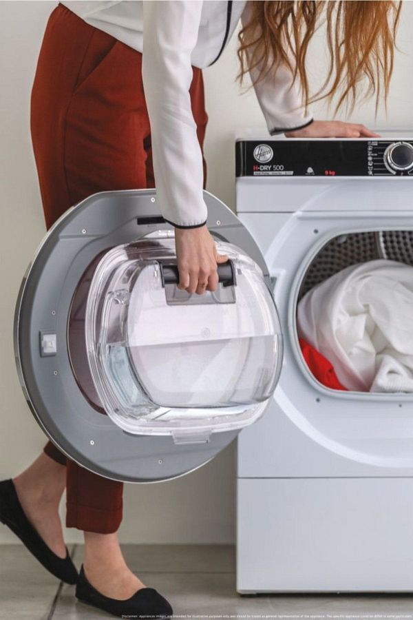 Hoover NDPEH9A3TCBEXMSS A+++ Enerji Sınıfı 9kg Wi-fi + Bluetooth Bağlantılı Isı Pompalı Kurutma Makinesi - Görsel 4