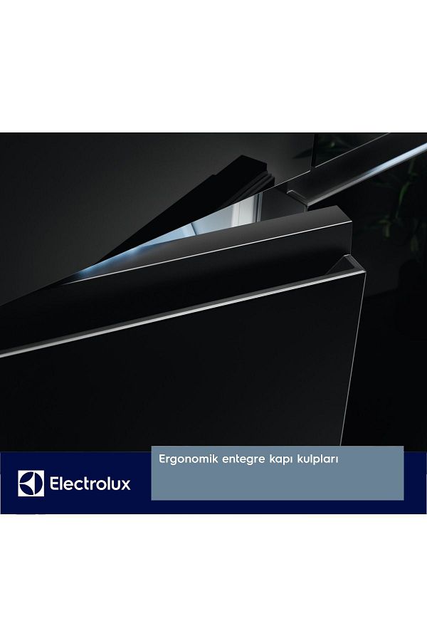 Electrolux ELT9VE52M0 90 cm MultiSwitch+ 522 lt E Enerji Siyah Cam Kapılı No Frost Gardırop Tipi Buzdolabı - Görsel 4
