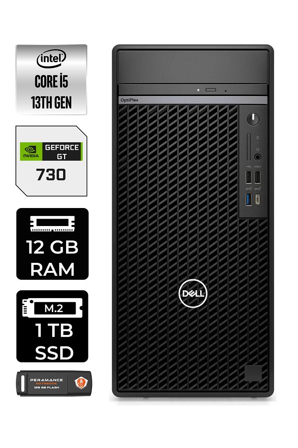 Dell OPTIPLEX 7010 EN010O7010308 i5 13500 12GB RAM 1TB SSD GT730 FDOS MASAÜSTÜ BİLGİSAYAR