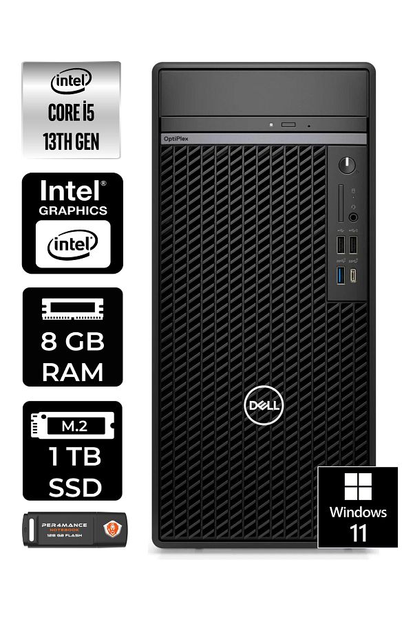 Dell OPTIPLEX 7010 EN010O7010103 i5 13500 8GB RAM 1TB SSD W11P MASAÜSTÜ BİLGİSAYAR