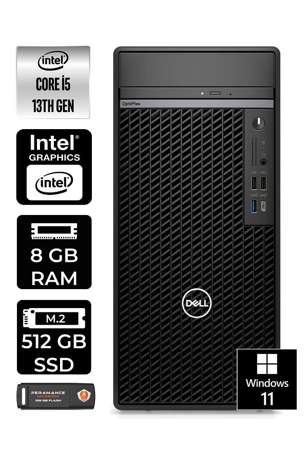 Dell OPTIPLEX 7010 EN010O7010052 i5 13500 8GB RAM 512GB SSD W11H MASAÜSTÜ BİLGİSAYAR