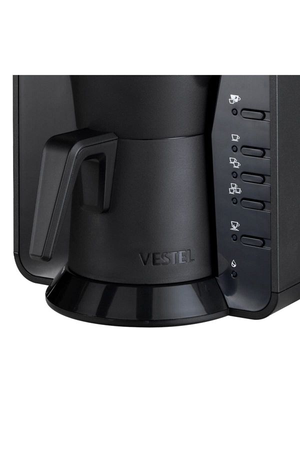 VESTEL Sade S910 Türk Kahvesi Makinesi Siyah - Görsel 6