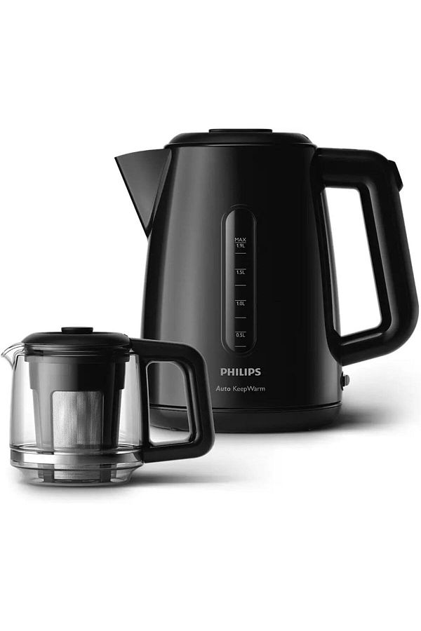 Philips Ultra Premium Çay Makinesi, 1.9 L Kapasite, 360º Döner Taban, Kablo Sarıcı, Siyah - Görsel 2