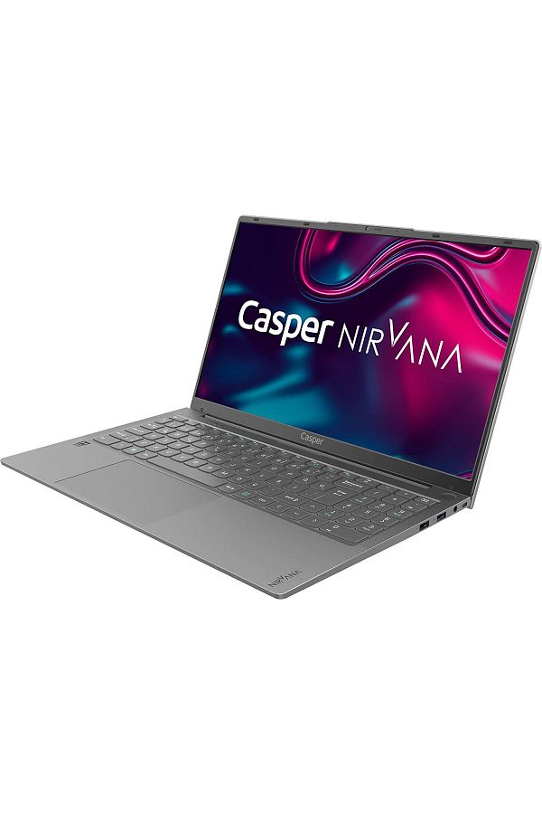 CASPER Nirvana X600.1235-8U00X3-G-F Intel Core i5 1235U 32GB 250GB SSD FDos 15.6" FHD T.Bilgisayar - Görsel 2