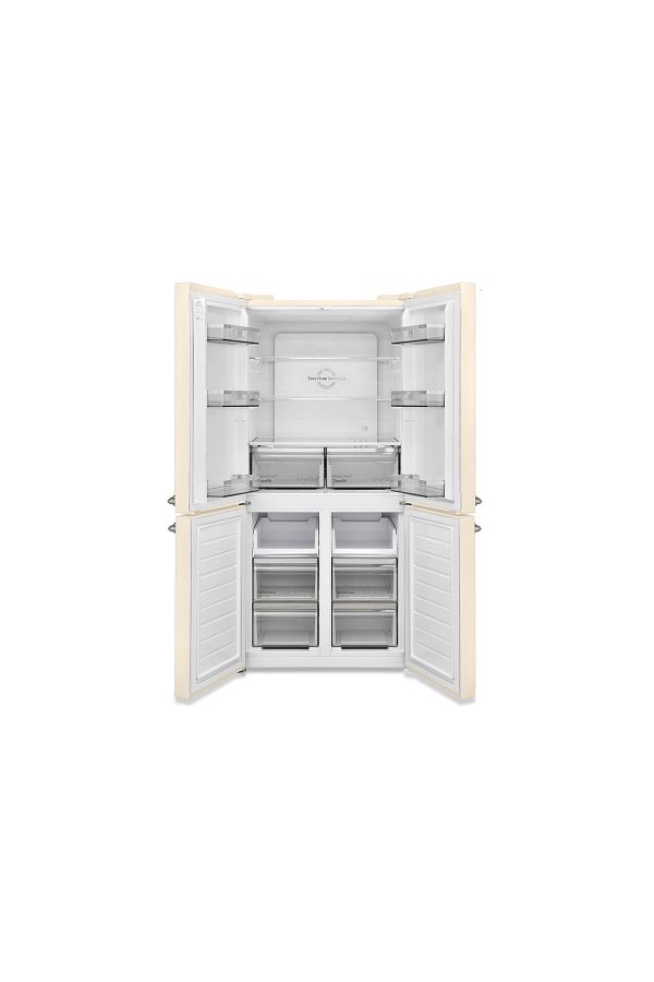 VESTEL RETRO FD56011 BEJ 487 Lt No-Frost Buzdolabı - Görsel 2
