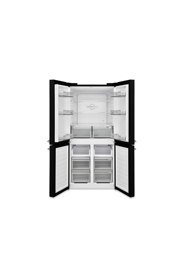 VESTEL RETRO FD56011 SİYAH 487 Lt No-Frost Buzdolabı - Görsel 2