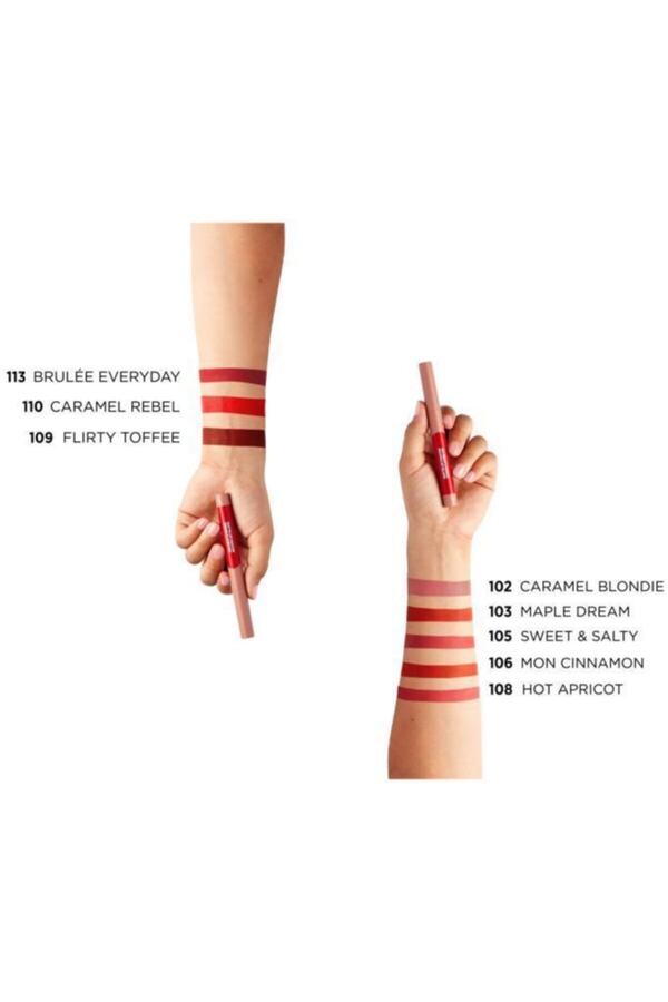 Infaillible Matte Lip Crayon Kalem Mat Ruj - 103 Maple Dream_6