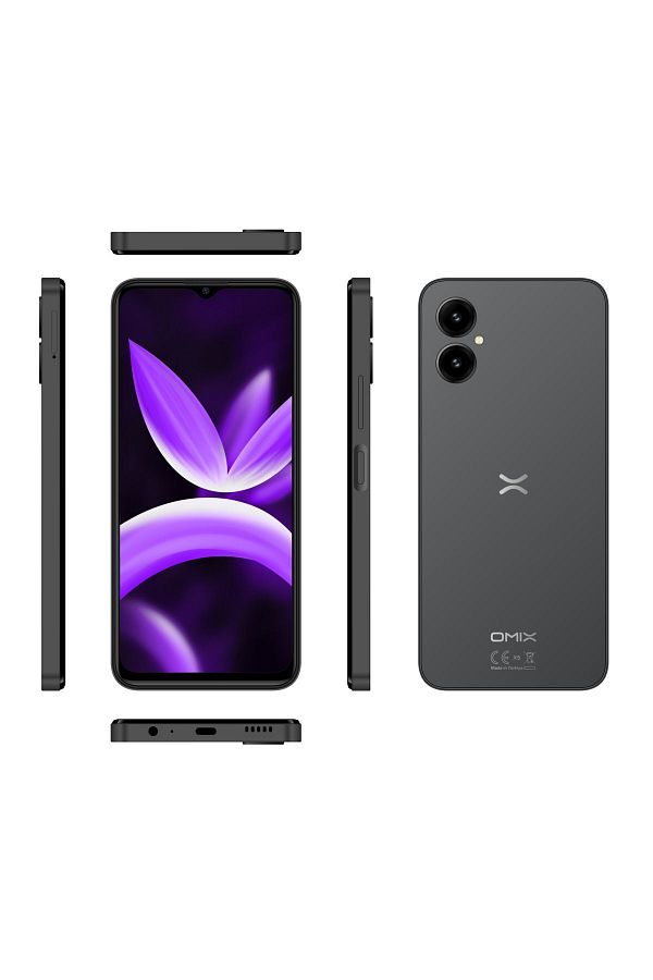 Omix X5 12gb Ram (6 GB RAM+6GB VRAM)  128gb ve  Harika Mixpods Pro 2 Bluetooth Kulaklık Hediyeli