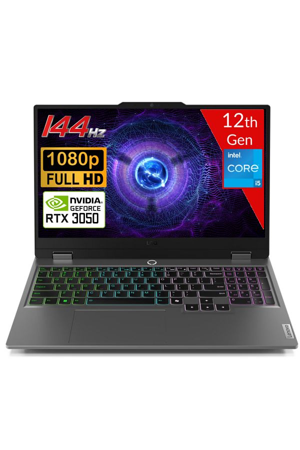 LENOVO Intel Core i5-12450HX 8GB DDR5 512GB SSD RTX3050 6GDR6 Win11Home 15.6 144Hz FHD 83GS007YTR
