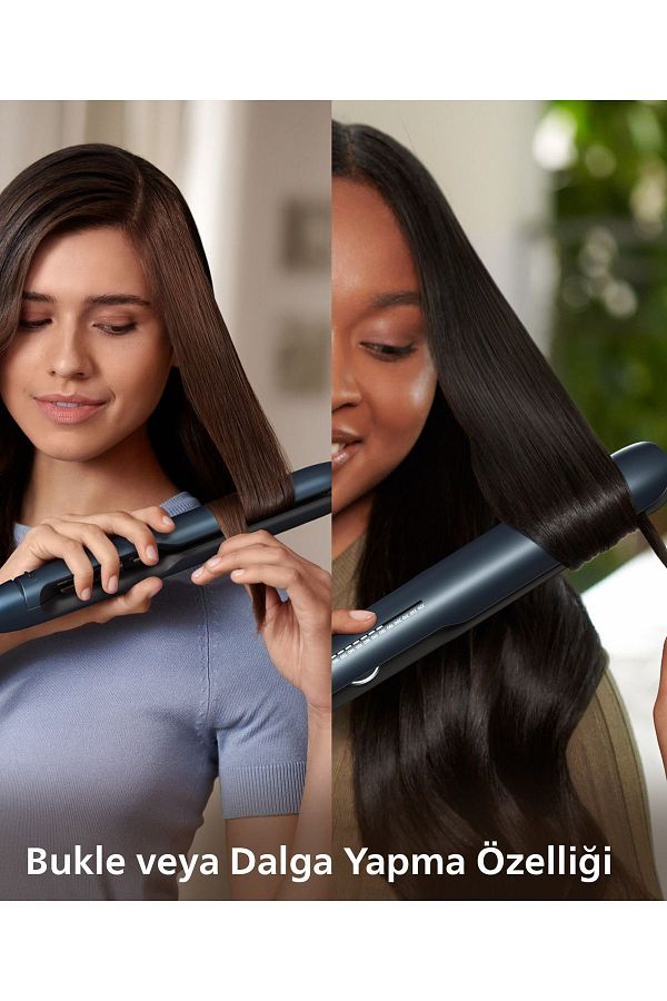 Philips Saç Düzleştirici Bhs732/00,bukle Özelliği,argan Yağı Katkılı,uv Koruması,kılıf Hediyeli - Görsel 8