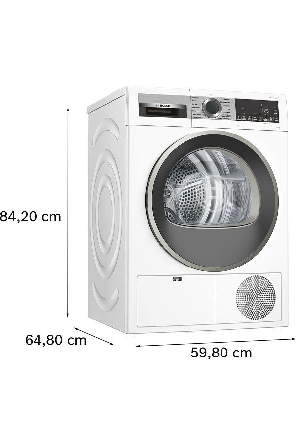 Bosch WQG25100TR Serie 4 10 Kg Beyaz Kurutma Makinesi - Görsel 5