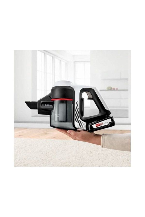 Bosch Dik Süpürge Bcs61113 Şarjlı Süpürge, Unlimited 6, Beyaz - Görsel 4