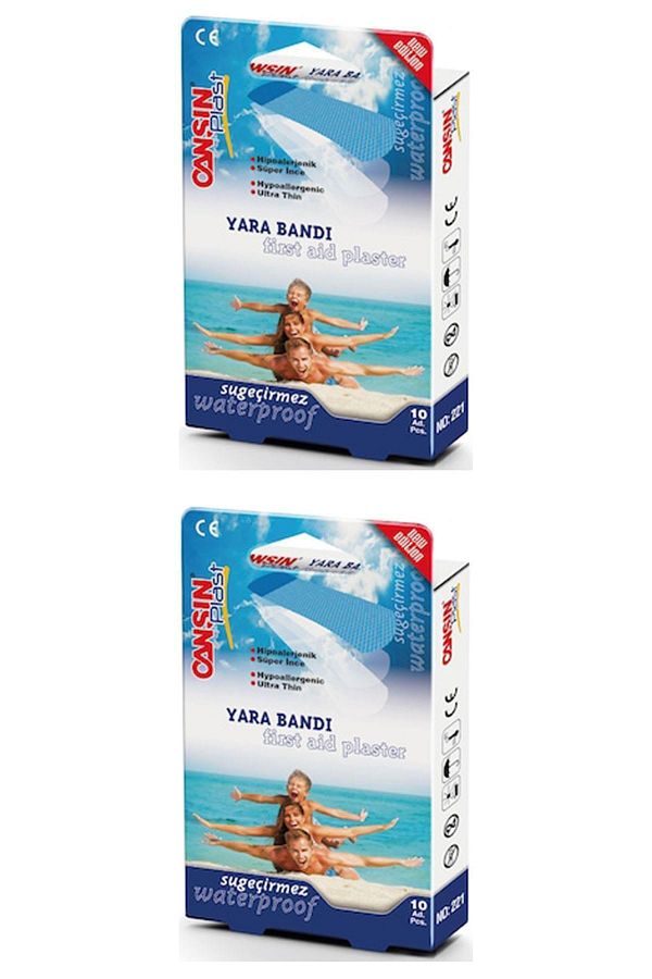 Plast Su Geçirmez Yara Bandı 20 Adet